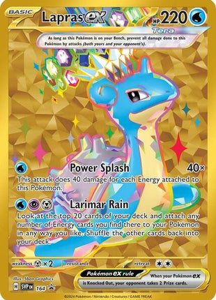 Lapras ex - 164 - SV Scarlet and Violet Promo Cards - Holofoil - Near Mint (NM)