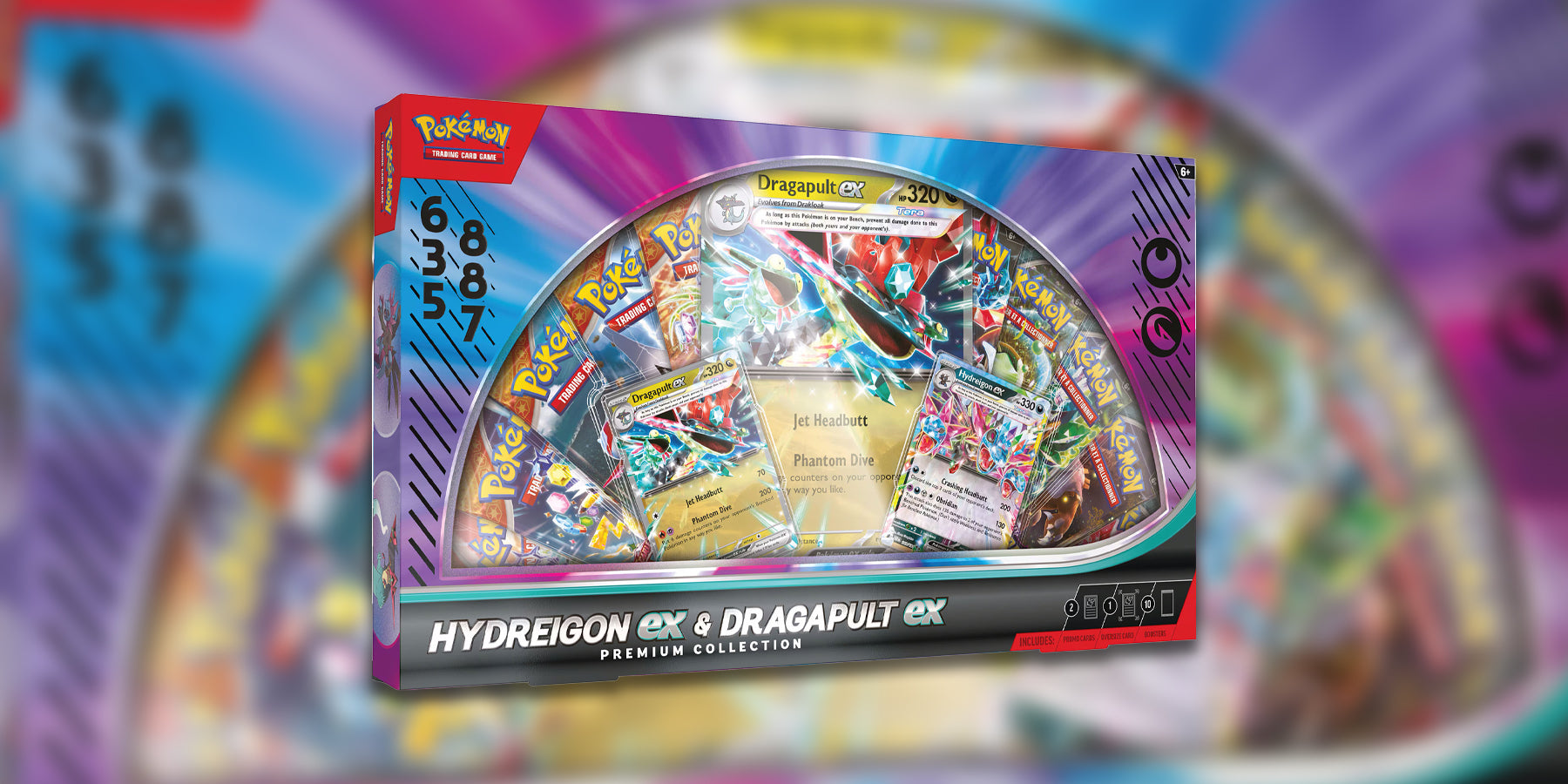 Hydreigon ex & Dragapult ex Premium Collection Drops This October!