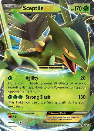 Sceptile EX - XY53 - XY Promos - Holofoil - Heavily Played (HP)