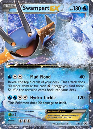 Swampert EX - XY55 - XY Promos - Holofoil - Lightly Played (LP)