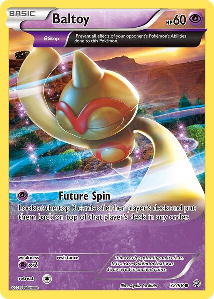 Baltoy (32) - XY Ancient Origins - Reverse Holofoil - Near Mint (NM)