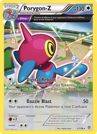 Porygon-Z (67) - XY Ancient Origins - Holofoil - Lightly Played (LP)