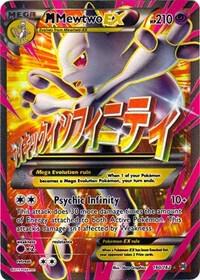 M Mewtwo EX (160 Full Art) - XY BREAKthrough - Holofoil - Damaged