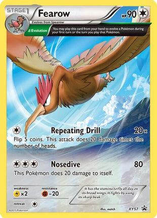 Fearow - XY Promos - Holofoil - Heavily Played (HP)