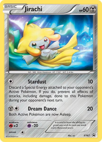 Jirachi - XY67 - XY Promos - Holofoil - Near Mint (NM)