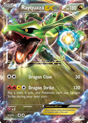 Rayquaza EX (XY73) - XY Promos - Holofoil - Damaged