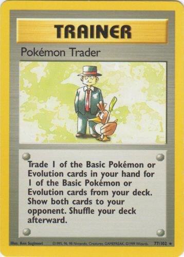 Pokemon Trader - Base Set - Damaged
