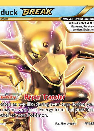 Golduck BREAK - XY BREAKpoint - Holofoil - Moderately Played (MP)