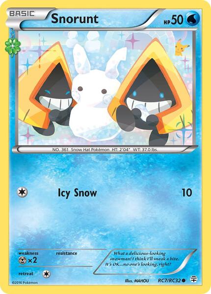 Snorunt - Generations Radiant Collection - Near Mint (NM)