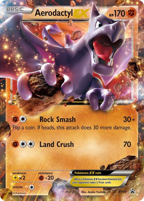 Aerodactyl EX - XY97 - XY Promos - Holofoil - Moderately Played (MP)