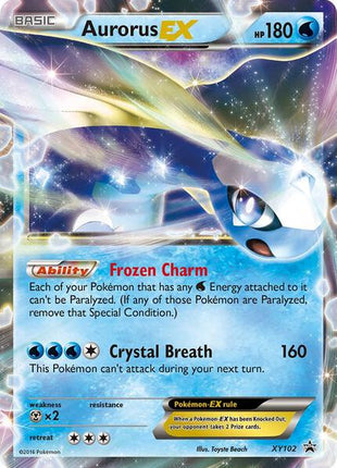 Aurorus EX - XY102 - XY Promos - Holofoil - Moderately Played (MP)