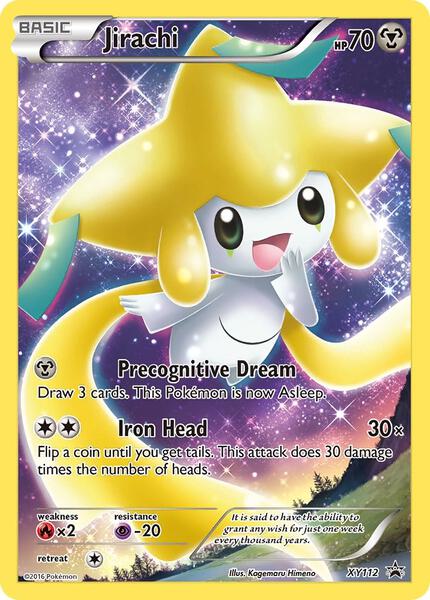 Jirachi - XY112 - XY Promos - Holofoil - Near Mint (NM)