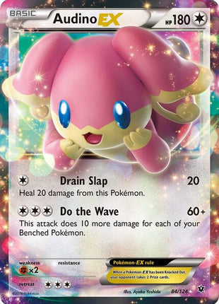Audino EX - XY Fates Collide - Holofoil - Near Mint (NM)
