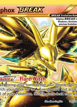 Delphox BREAK - XY Fates Collide - Holofoil - Near Mint (NM)
