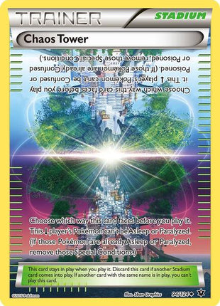 Chaos Tower - XY Fates Collide - Reverse Holofoil - Near Mint (NM)
