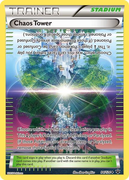 Chaos Tower - XY Fates Collide - Reverse Holofoil - Near Mint (NM)