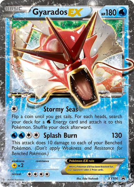 Gyarados EX - XY Promos - Holofoil - Near Mint (NM)