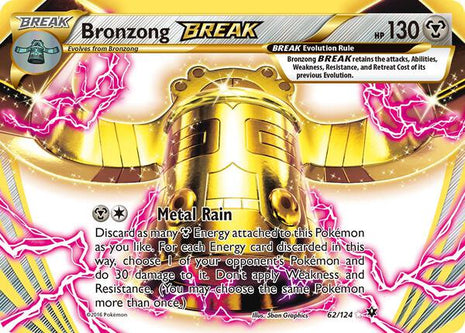 Bronzong BREAK - XY Fates Collide - Holofoil - Lightly Played (LP)