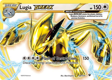 Lugia BREAK - XY Fates Collide - Holofoil - Near Mint (NM)