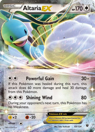 Altaria EX - XY Fates Collide - Holofoil - Lightly Played (LP)