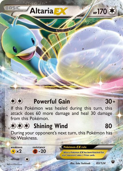 Altaria EX - XY Fates Collide - Holofoil - Lightly Played (LP)
