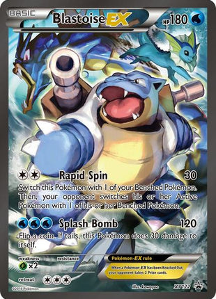 Blastoise EX - XY122 - XY Promos - Holofoil - Moderately Played (MP)