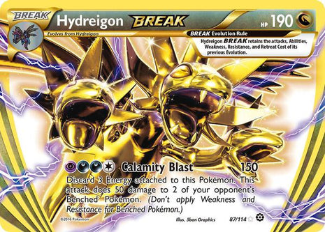 Hydreigon BREAK - XY Steam Siege - Holofoil - Near Mint (NM)