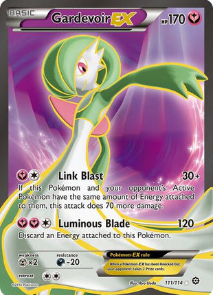 Gardevoir EX (Full Art) - XY Steam Siege - Holofoil - Near Mint (NM)
