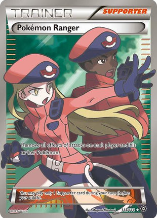 Pokemon Ranger (Full Art) - XY Steam Siege - Holofoil - Near Mint (NM)