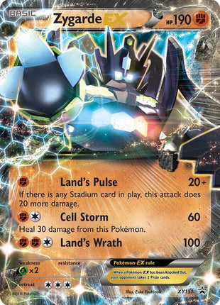 Zygarde EX (Shiny) - XY Promos - Holofoil - Near Mint (NM)