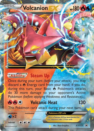 Volcanion EX - XY Promos - Holofoil - Moderately Played (MP)