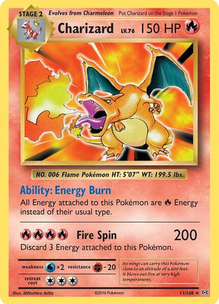 Charizard - XY Evolutions - Reverse Holofoil - Near Mint (NM)