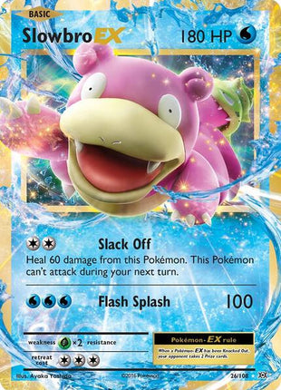 Slowbro EX - XY Evolutions - Holofoil - Heavily Played (HP)