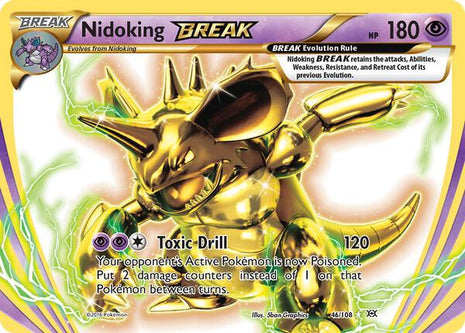 Nidoking BREAK - XY Evolutions - Holofoil - Near Mint (NM)