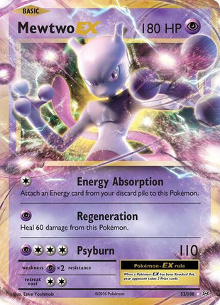 Mewtwo EX - XY Evolutions - Holofoil - Lightly Played (LP)