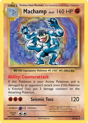 Machamp - XY Evolutions - Holofoil - Near Mint (NM)