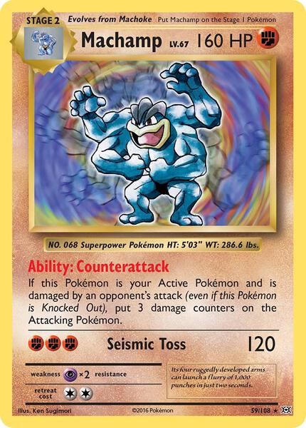 Machamp - XY Evolutions - Holofoil - Near Mint (NM)