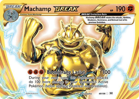 Machamp BREAK - XY Evolutions - Holofoil - Lightly Played (LP)