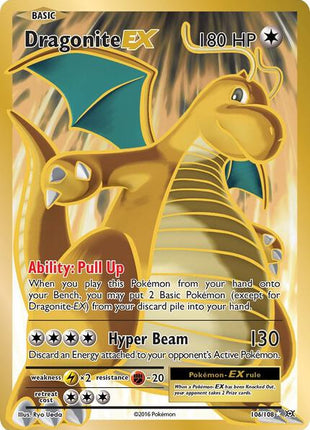 Dragonite EX (Full Art) - XY Evolutions - Holofoil - Lightly Played (LP)