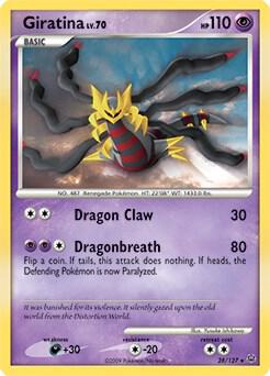 Giratina Lv. 70 - 28/127 (DPPt Platinum) - Deck Exclusives - Holofoil - Moderately Played (MP)
