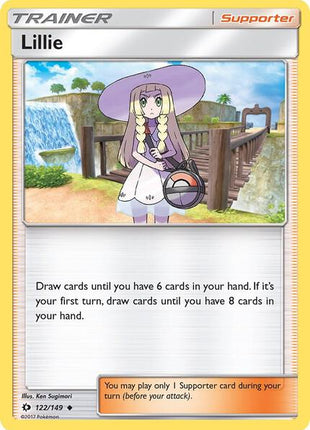 Lillie - SM Base Set - Reverse Holofoil - Near Mint (NM)