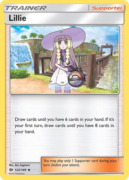 Lillie - SM Base Set - Reverse Holofoil - Near Mint (NM)