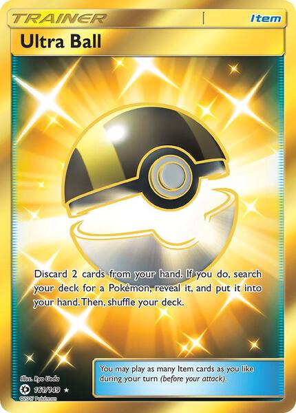 Ultra Ball (Secret) - SM Base Set - Holofoil - Near Mint (NM)