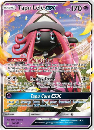 Tapu Lele GX - SM Guardians Rising - Holofoil - Near Mint (NM)