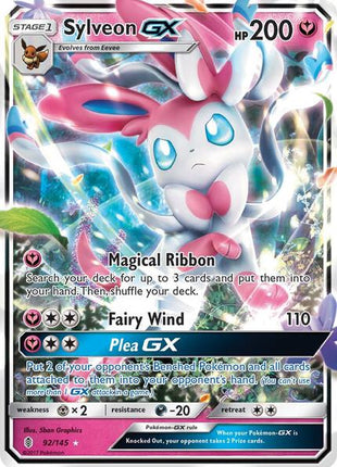 Sylveon GX - SM Guardians Rising - Holofoil - Near Mint (NM)