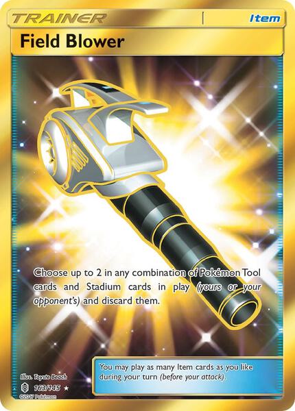 Field Blower (Secret) - SM Guardians Rising - Holofoil - Near Mint (NM)