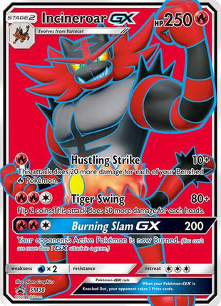 Incineroar GX - SM38 - SM Promos - Holofoil - Near Mint (NM)