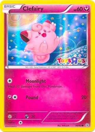 Clefairy - 50/83 (Toys R Us Promo) - Miscellaneous Cards and Products - Holofoil - Near Mint (NM)