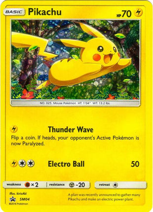 Pikachu - SM04 (General Mills) - Miscellaneous Cards and Products - Holofoil - Near Mint (NM)