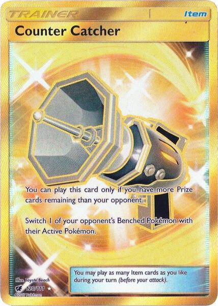 Counter Catcher (Secret) - SM Crimson Invasion - Holofoil - Near Mint (NM)